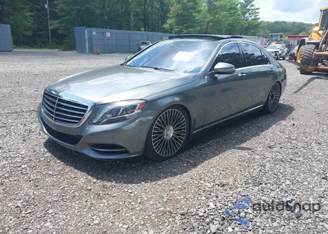 2017 Mercedes-Benz S 550 4Matic из США, поврежденный, VIN WDDUG8FB8HA326046